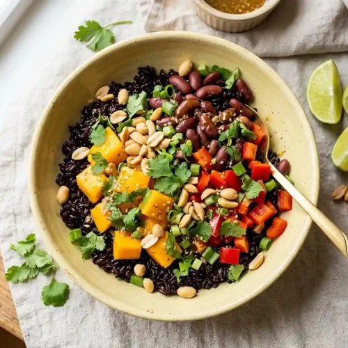 Mango Forbidden Black Rice Tropical Bowl