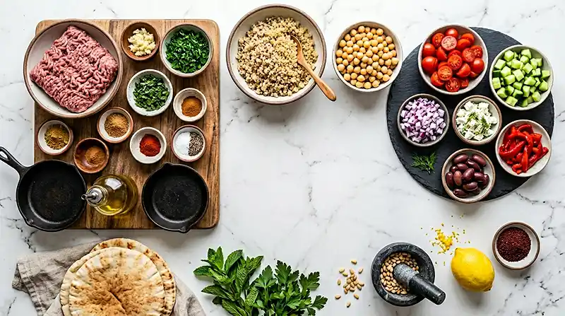 Mediterranean Lamb Kofta Bowl