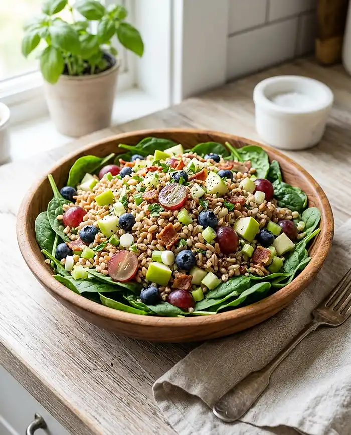 Mixed grain salad