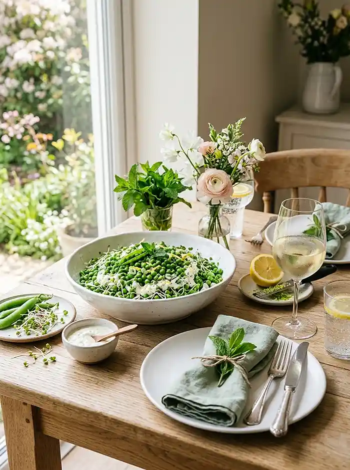 Pea Mint Salad
