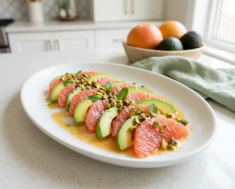 Pink Grapefruit and Avocado Salad