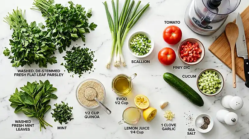Quinoa Tabbouleh Salad