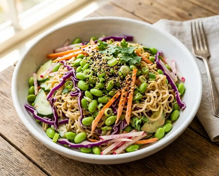Sesame Ginger Edamame Crunch