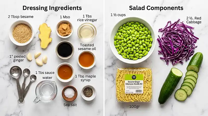 Sesame Ginger Edamame Crunch 2 Sesame Ginger Edamame Salad