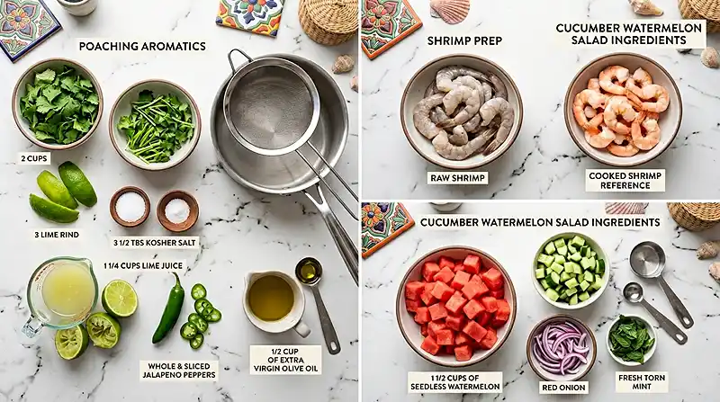 Shrimp Aguachile Salad