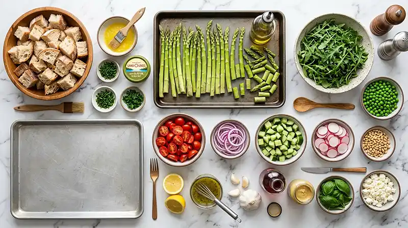 Spring Panzanella Salad Recipe