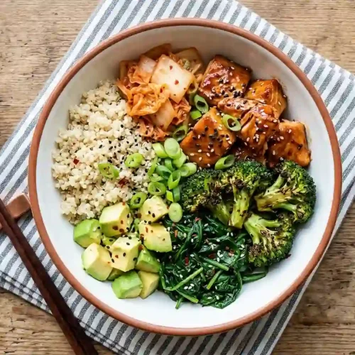Teriyaki Salmon Broccoli Bowl 5 Teriyaki Salmon Broccoli Bowl