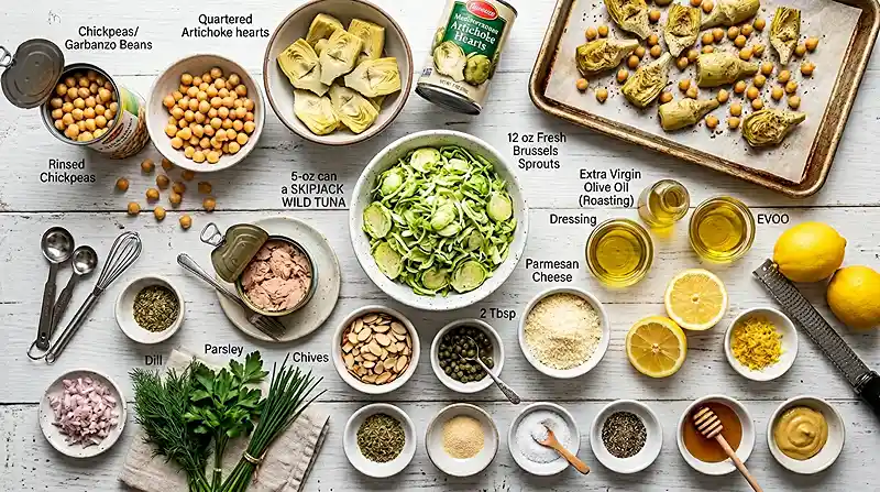 Roasted Artichoke Lemon Herb Salad 2 roasted artichoke