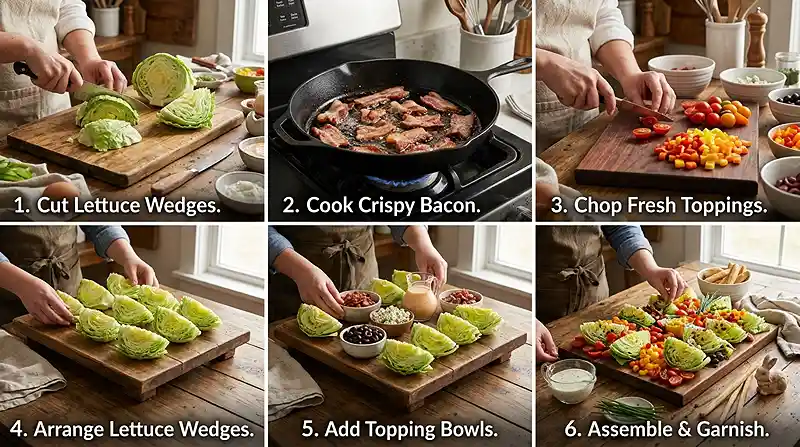 Easter Wedge Salad Board 3 salad board