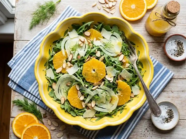 Citrus Fennel Arugula Salad