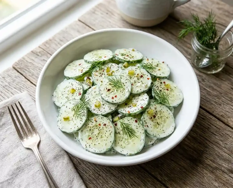Dill Pickle Cucumber Salad