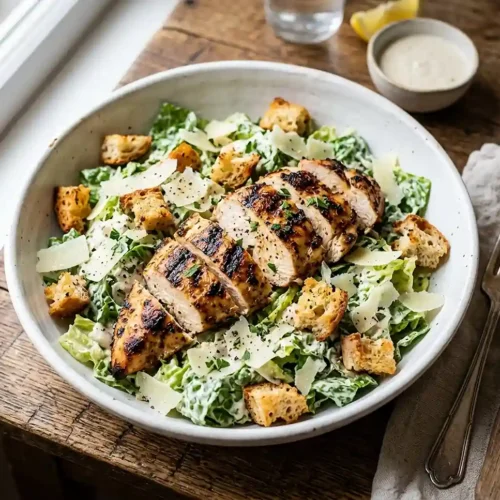 Grilled Chicken Caesar Salad