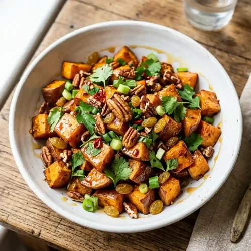 Roasted Sweet Potato with Pecan and Maple 5 Roasted Sweet Potato