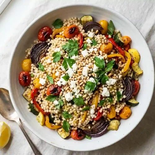 Roasted Vegetable Couscous Salad