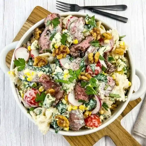 Steakhouse Wedge Pasta Salad 5 Steakhouse Wedge Pasta Salad