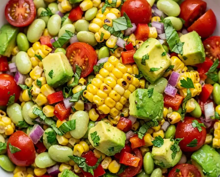 Summer Succotash Salad with Avocado