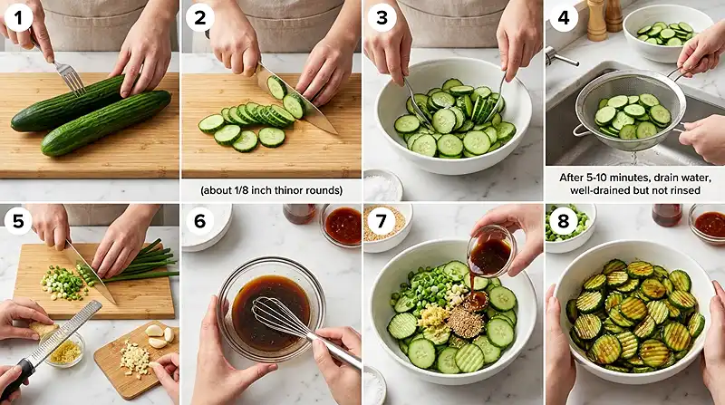 cucumber salad recipe asian simple