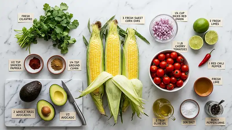 grilled corn salad