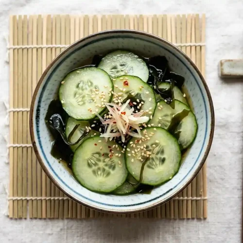 japanese cucumber salad sunomono