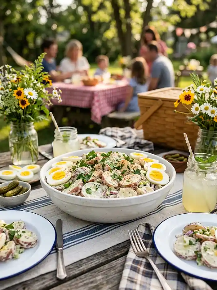 old fashioned potato salad