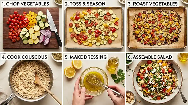 roasted vegetable salad