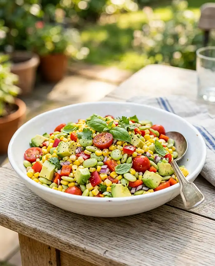 summer vegetable salad]