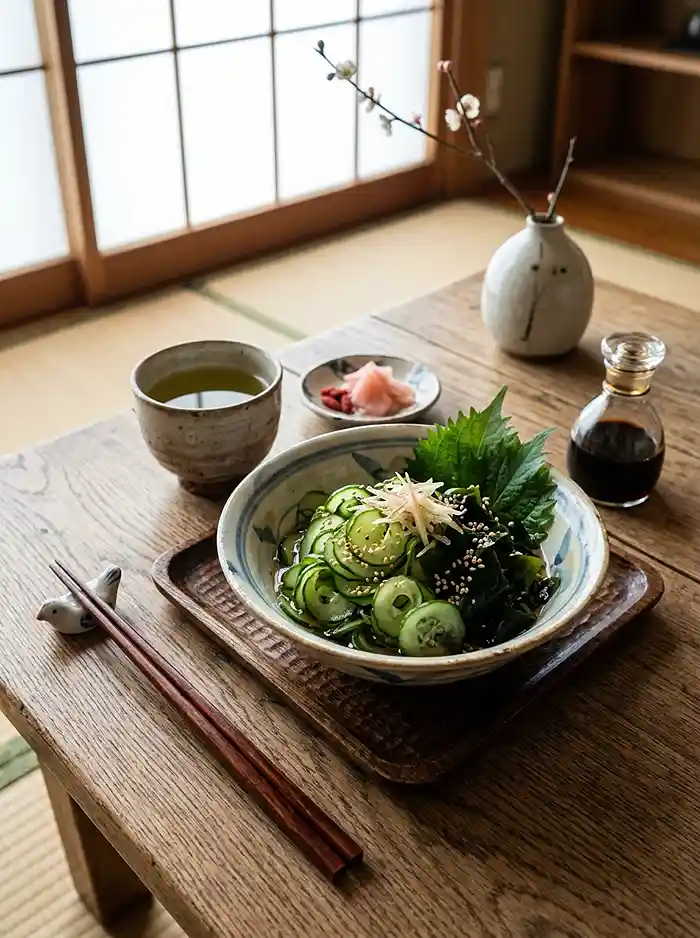 sunomono japanese cucumber salad recipe