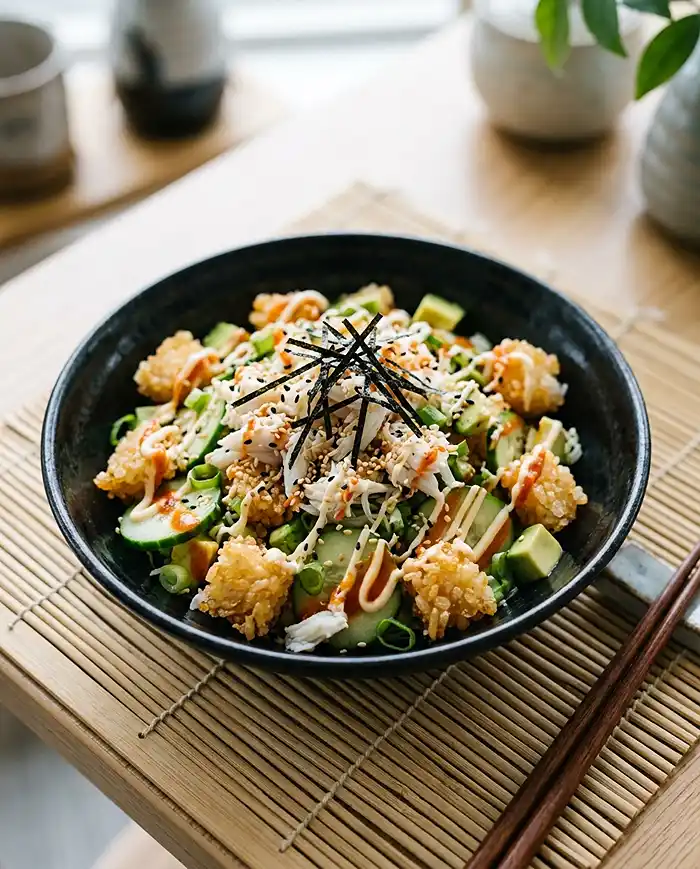 sushi inspired salad