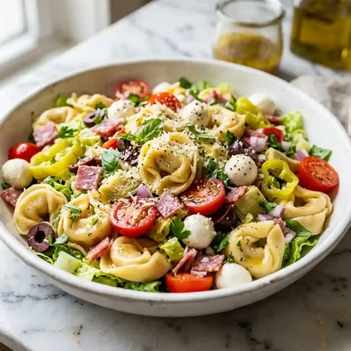 Antipasto Tortellini Chop Salad