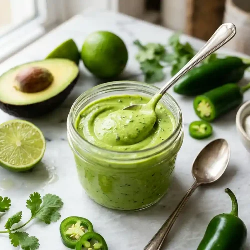 Avocado Jalapeno Lime Dressing 5 Avocado Jalapeno Lime Dressing