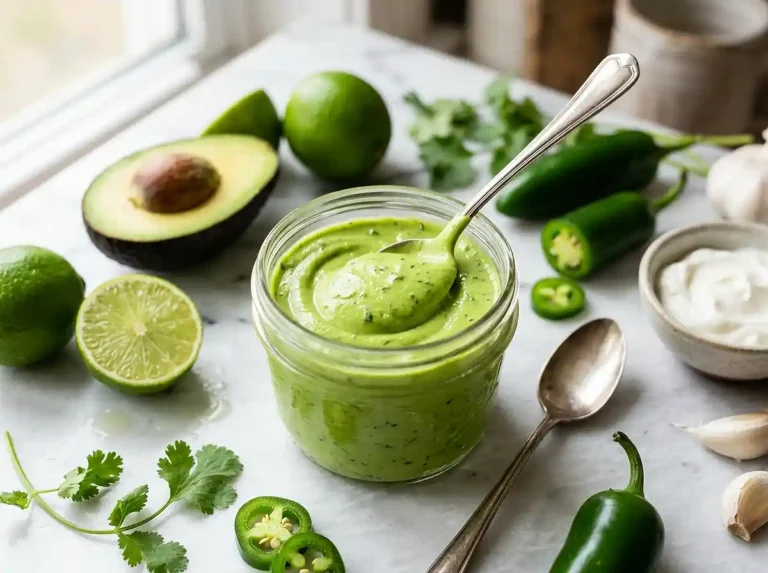 Avocado Jalapeno Lime Dressing