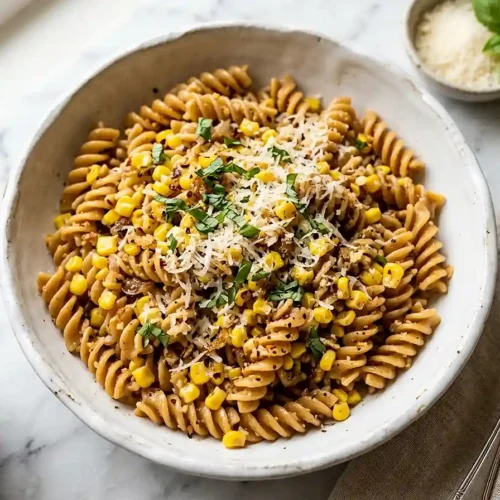 Brown Butter Corn Pasta Salad 5 Brown Butter Corn Pasta Salad