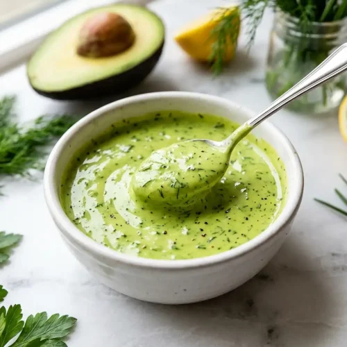 Creamy Avocado Dill Dressing 5 Creamy Avocado Dill Dressing