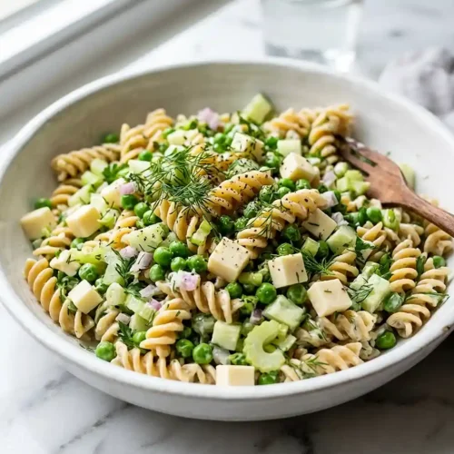 Dill Havarti Pea Pasta Salad 5 Dill Havarti Pea Pasta Salad