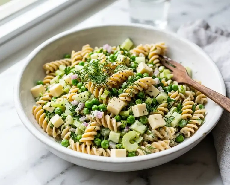 Dill Havarti Pea Pasta Salad