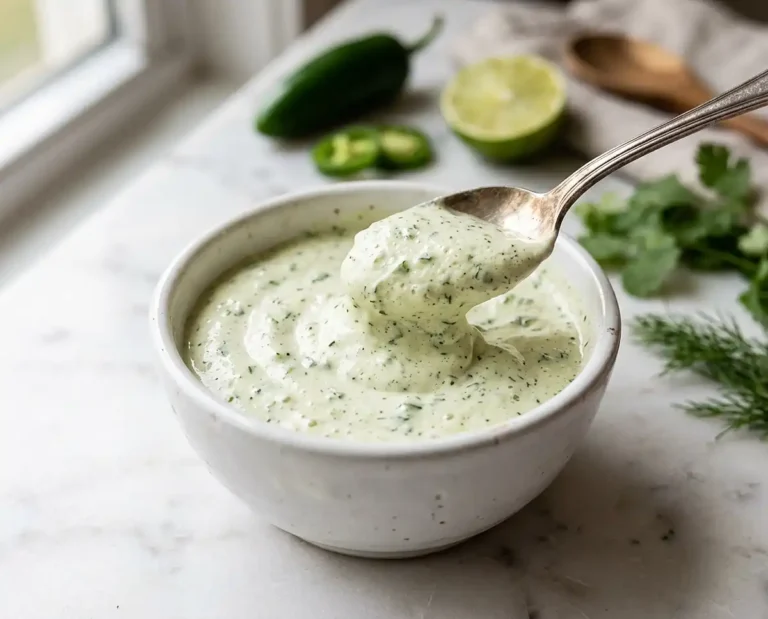 Dreamy Whipped Jalapeno Ranch Dressing