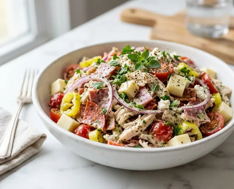 Italian Grinder Chicken Salad