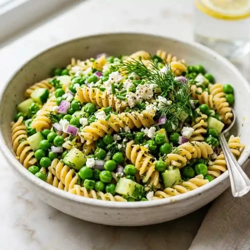 Lemon Dill Pea Pasta Salad 5 Lemon Dill Pea Pasta Salad