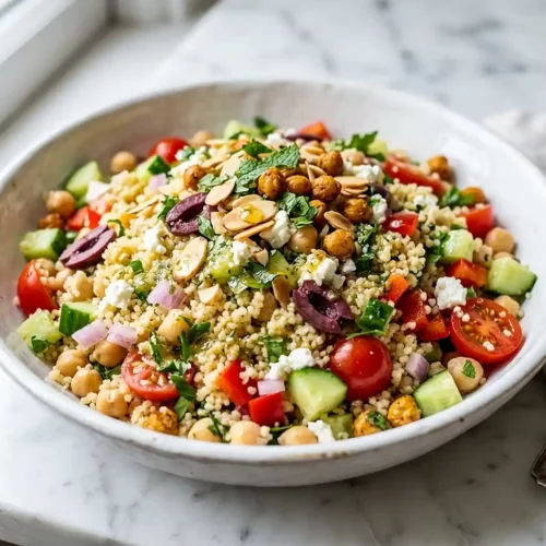 Mediterranean Couscous Chickpea Crunch Salad 5 Mediterranean Couscous Chickpea Crunch Salad