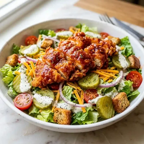 Nashville Hot Chicken Pickle Salad 5 Nashville Hot Chicken Pickle Salad