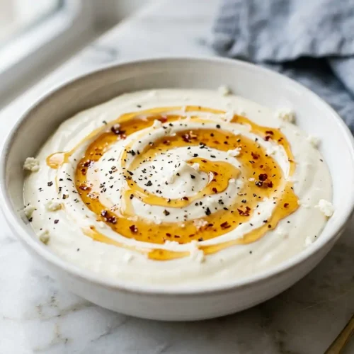 Whipped Feta Hot Honey Dressing