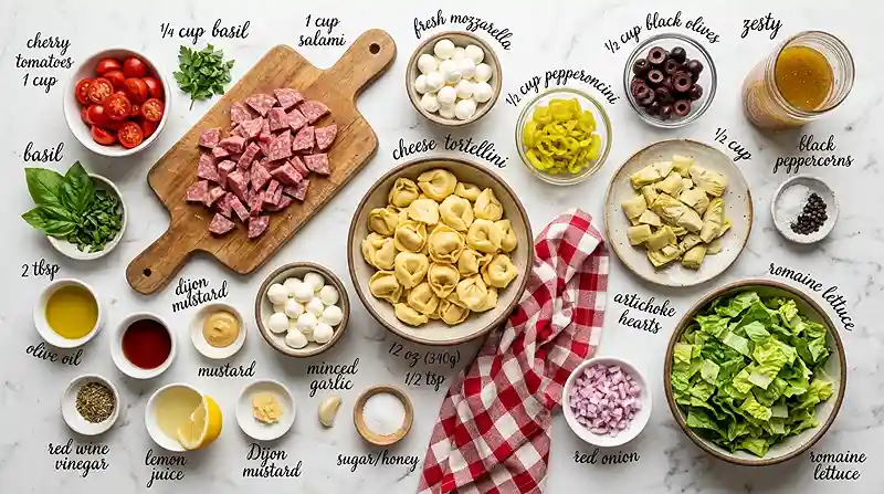 antipasto tortellini salad