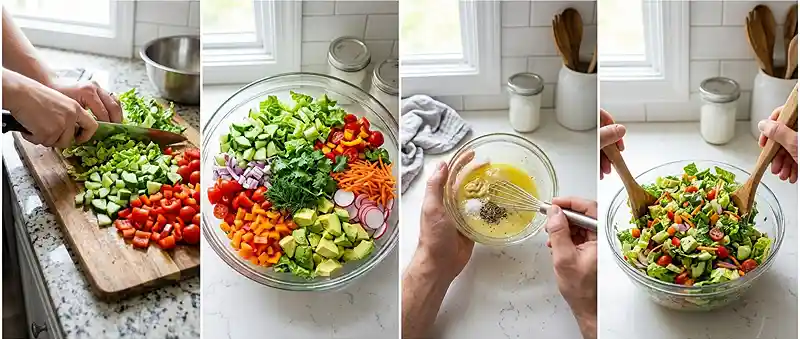 avocado herb salad