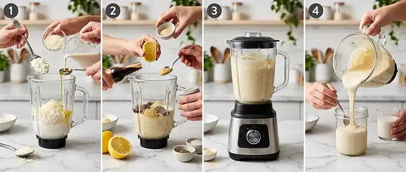 Cottage Cheese Caesar Dressing 3 caesar dressing