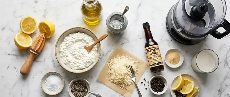 Cottage Cheese Caesar Dressing 2 cottage cheese dressing