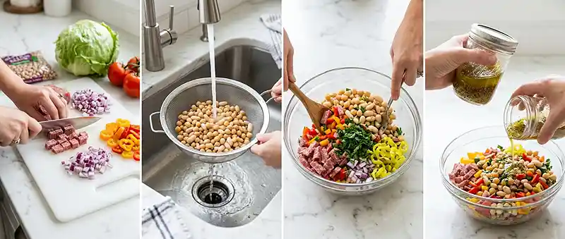 Dense Bean Salad Grinder 3 dense bean salad grinder recipe​