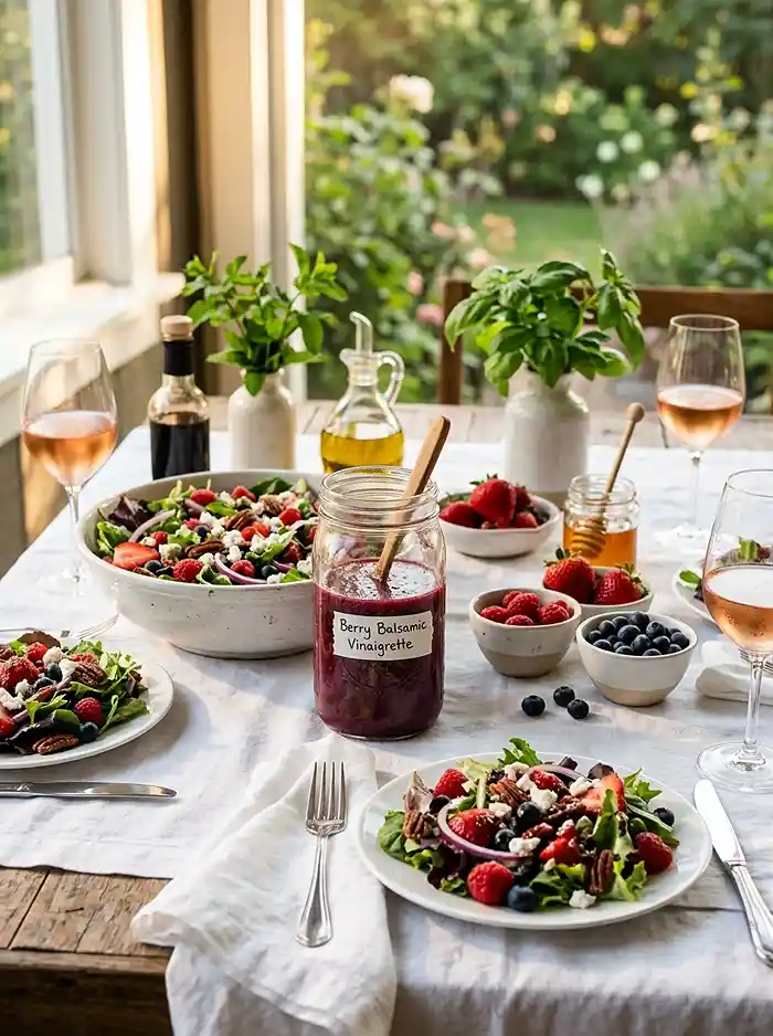 Berry Balsamic Vinaigrette 4 fruity dressing