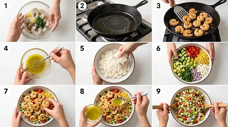 garlic herb shrimp