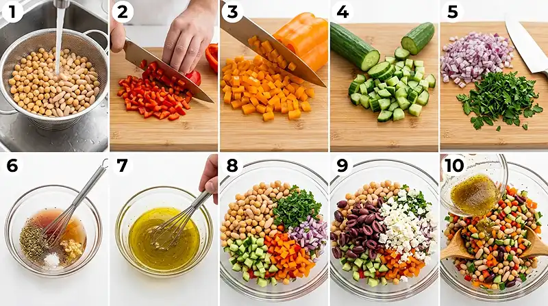 Dense Bean Salad Recipe 3 healthy dense bean salad recipe​