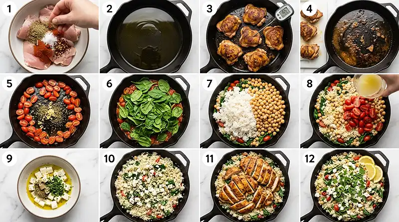 Greek Lemon Chicken Rice Salad 3 lemon chicken rice salad